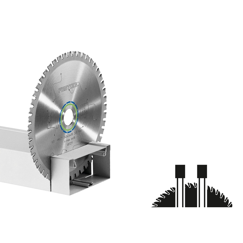 Flachzahn-Sägeblatt