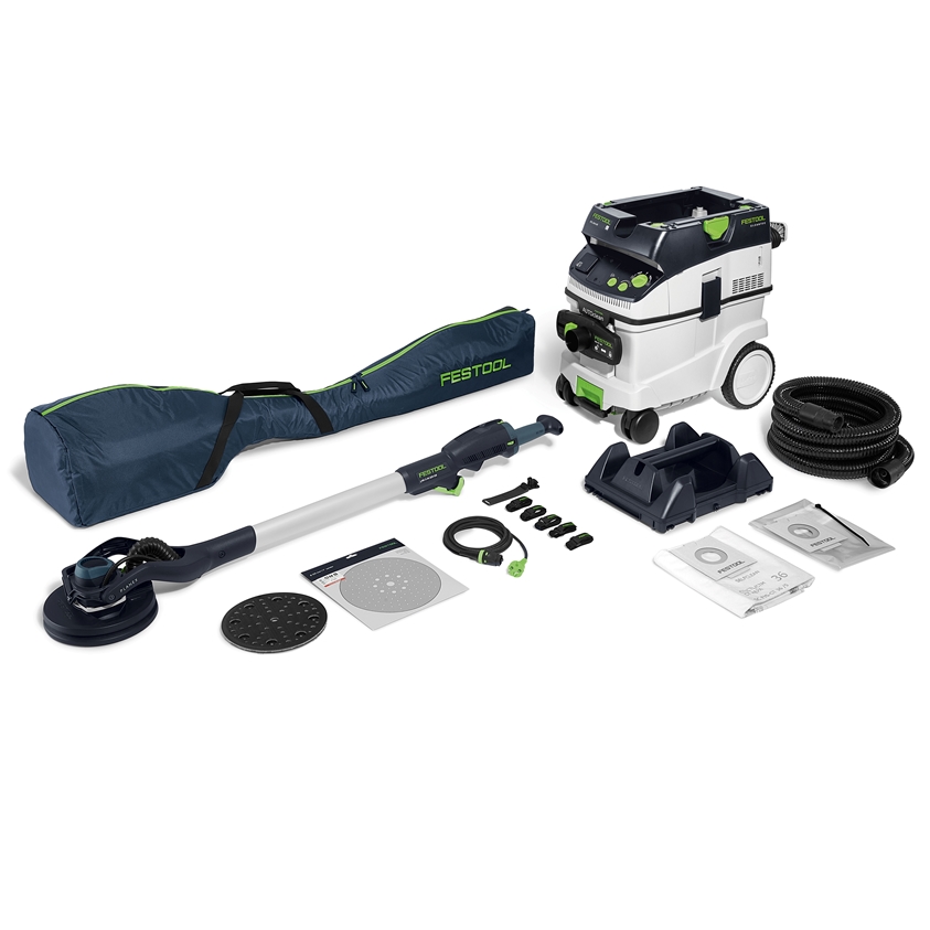 Kit ponceuse à bras et aspirateur PLANEX LHS 2-M 225 EQ/CTL 36-Set