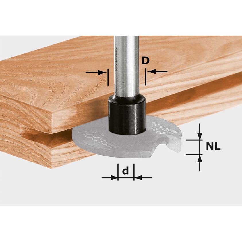 Arbre porte-fraise S8 1,5-5 D14