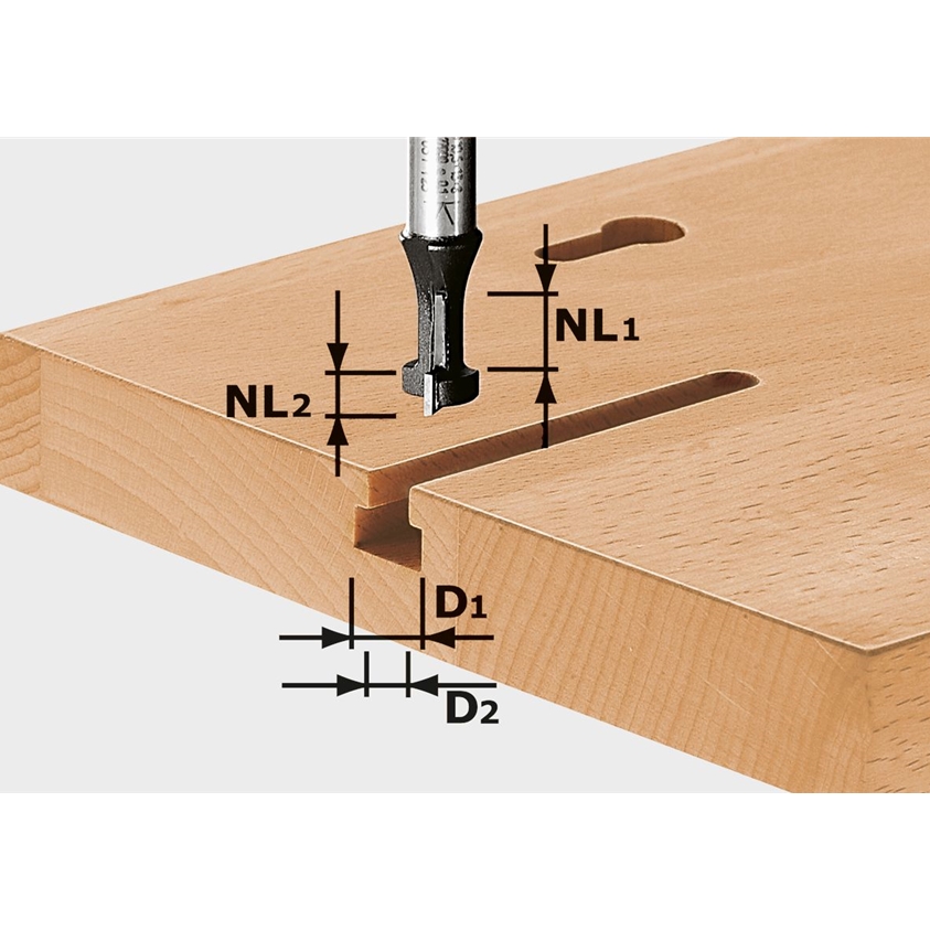 T-Nutfräser HW S8 D10,5/NL13