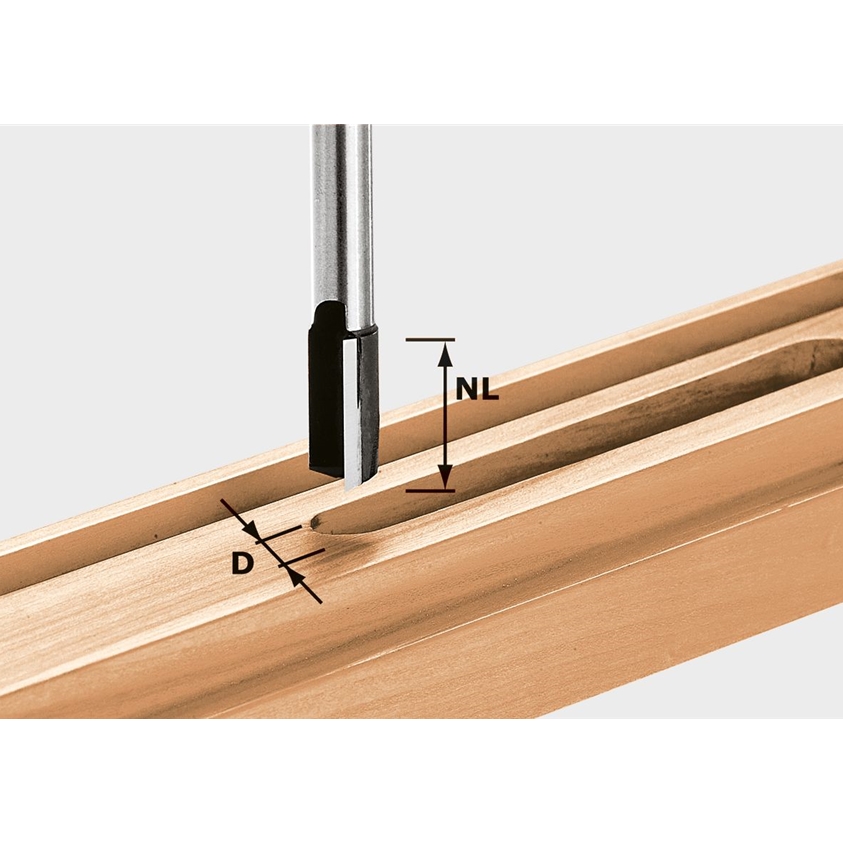 Nutfräser HW S12 D16/45