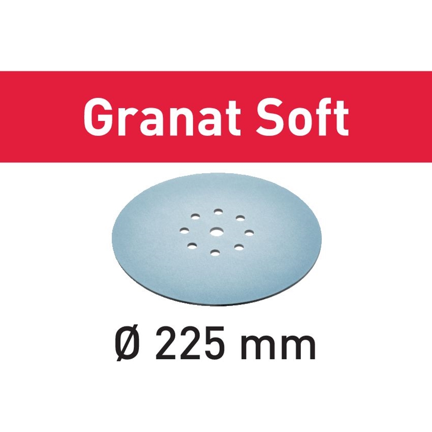 Schleifscheibe Granat Soft STF D225 P120 GR S/25