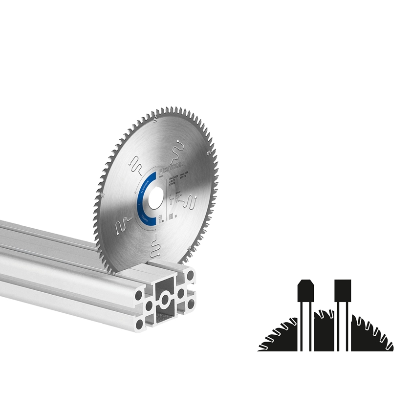 Lame de scie circulaire ALUMINIUM/PLASTICS HW 254x2,4x30 TF80 A