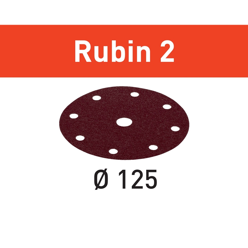 Schleifscheibe Rubin 2 STF D125/8 P150 RU2/10