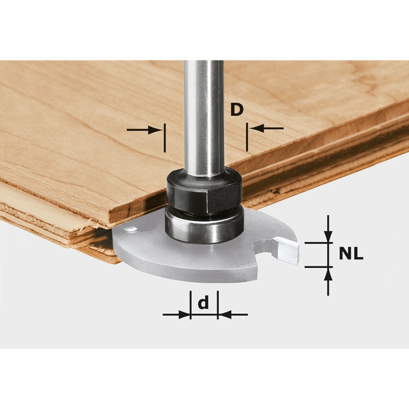 Arbre porte-fraise S8 1,5-5 KL16