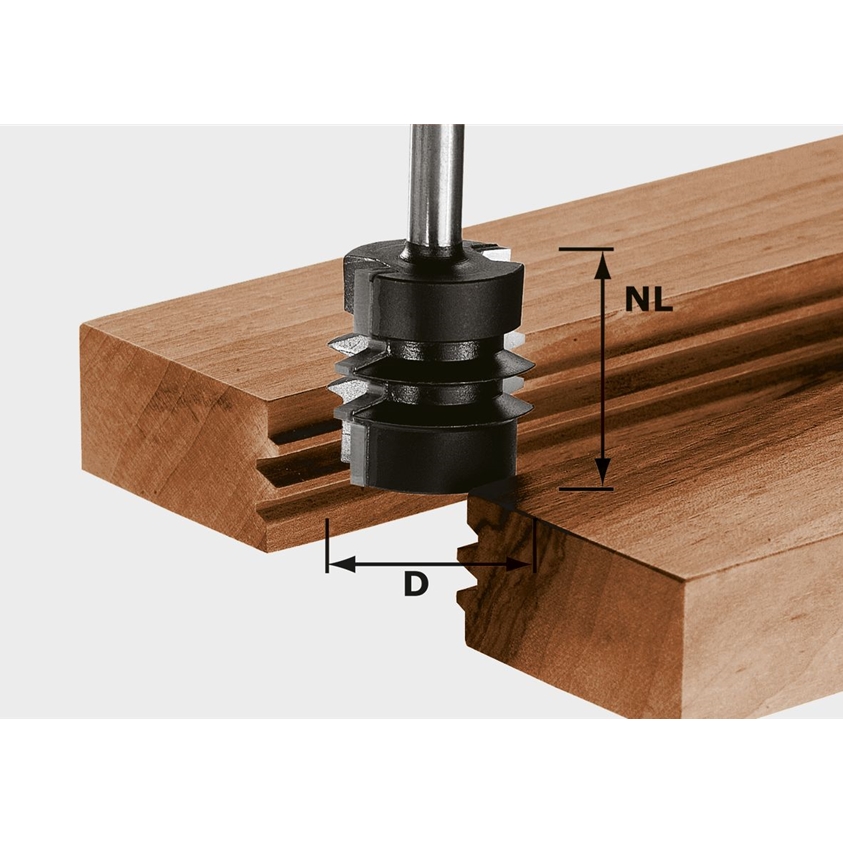 Verleimfräser HW S8 D34/NL32