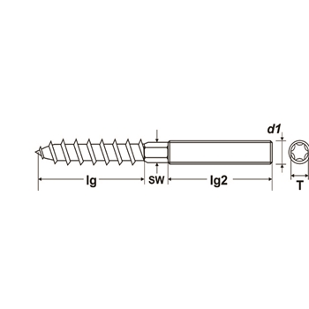 Stockschrauben PROFIX