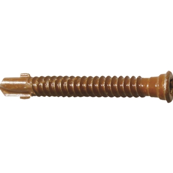 Selbstbohr-Terrassenschrauben Inox A4 - braun