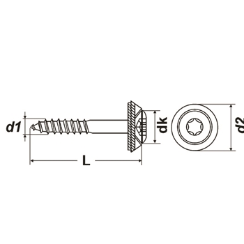 Spenglerschrauben PROFIX Inox A2