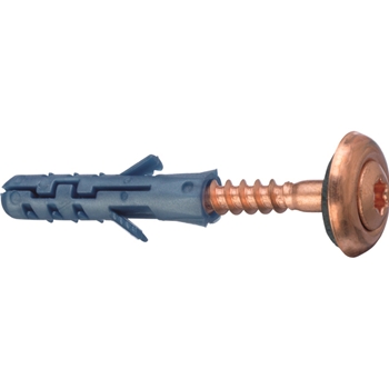 Spenglerschrauben PROFIX mit Kunststoffdübel PS 6