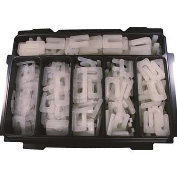 Distanzplattensortiment U-Form 45 x 30 mm