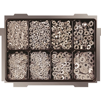 Muttern und Scheiben - Sortiment