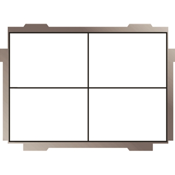 Assortiment mallette vide 4 séparations