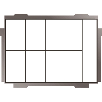 Assortiment mallette vide 7 séparations