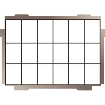 Assortiment mallette vide 18 séparations