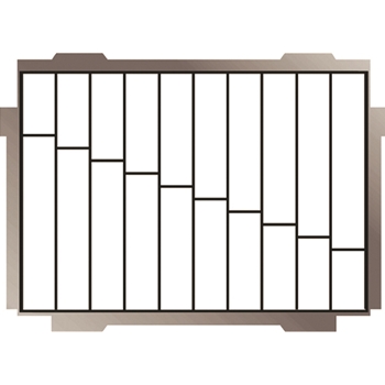 Assortiment mallette vide 20 séparations