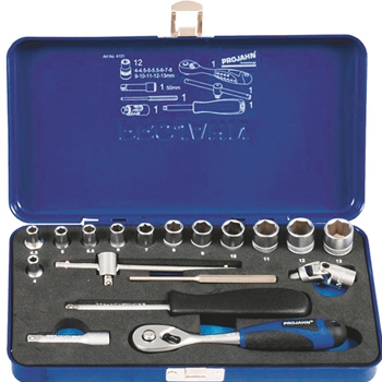 Steckschlüssel-Satz Xi-on 1/4“, 18-teilig