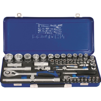 Steckschlüssel-Satz Xi-on 1/4“ und 1/2", 54-teilig