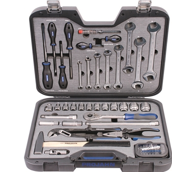 Mallette à outils industr. univ. 1/2", 67 pièces