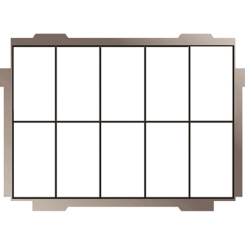 Assortiment mallette vide 10 séparations