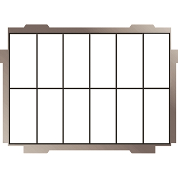 Assortiment mallette vide 12 séparations