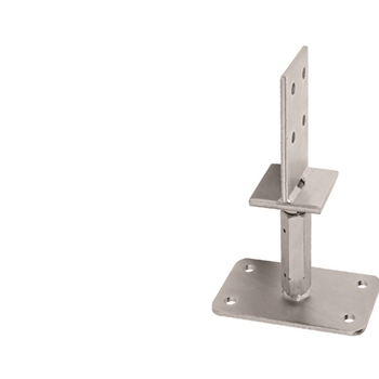 Pfostenträger Typ T01 H auf Beton