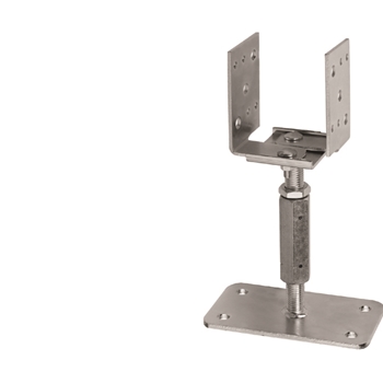 Support de poteau Type U70 sur béton