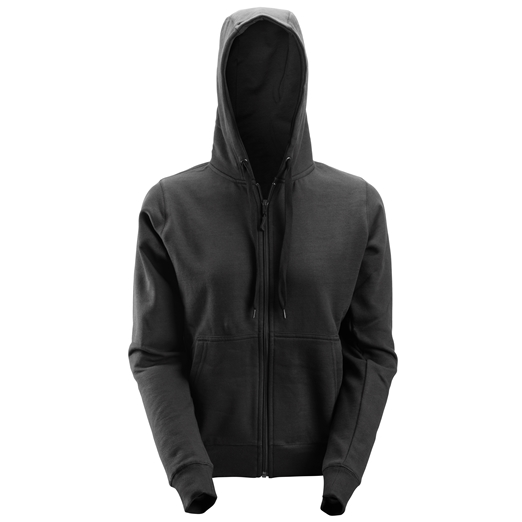 2806 Sweat-shirt à capuche zippé pour femme