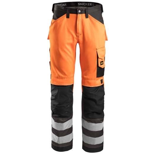 3333 High-Vis-Arbeitshose, Warnschutzklasse 2