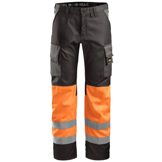 3833 High-Vis-Arbeitshose, Warnschutzklasse 1