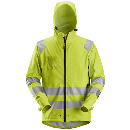 8233 Veste de pluie PU haute visibilité, Classe 3