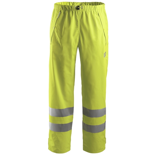 8243 High-Vis PU Arbeits-Regenhose, Klasse 2
