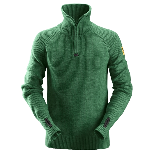 2905 Pull en laine 1/2 zip