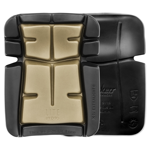 9119 Genouillères pour poseurs de sols D3O® Lite