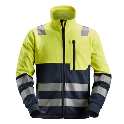 8035 AllroundWork, High-Vis-Jacke mit durchgehendem Reissverschluss, Warnschutzklasse 2