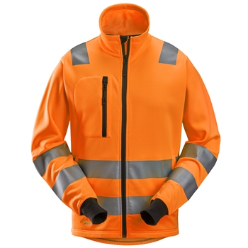 8036 AllroundWork, High-Vis-Jacke mit durchgehendem Reissverschluss, Warnschutzklasse 2/3