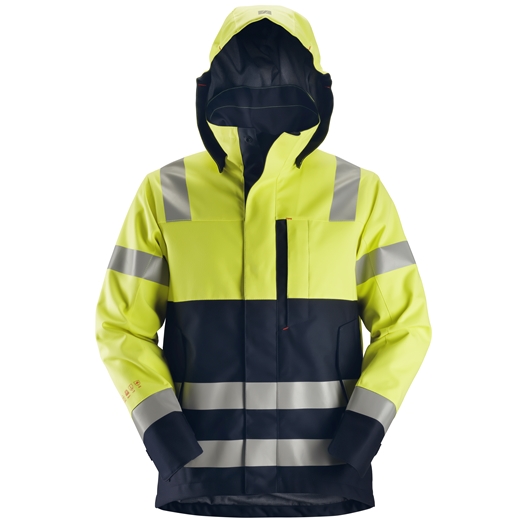 1360 ProtecWork, Veste Shell imperméable, haute visibilité, Classe 2