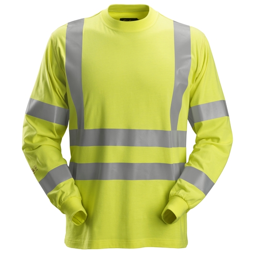 2461 ProtecWork, T-shirt à manches longues, haute-visibilité, Classe 3