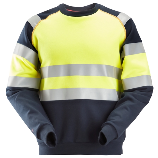 2869 ProtecWork, Sweat-shirt, haute visibilité, Classe 1