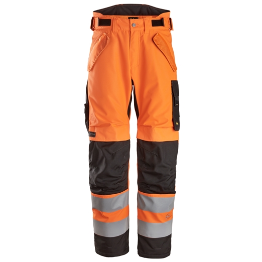 6630 High-Vis, Wasserdichte 2-lagige, leicht wattierte Hose, 37.5®, Warnschutzklasse 2