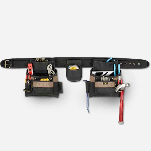 Ceinture à outils combinée pour charpentier