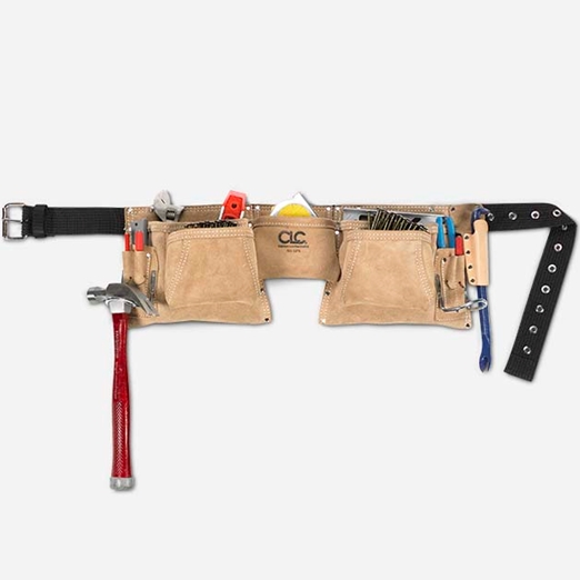 Tablier à outils en cuir pour travailleur professionnel