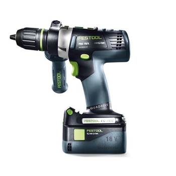 Perceuse-visseuse à percussion sans fil QUADRIVE PDC