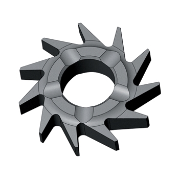 HM Fräsräder, flach