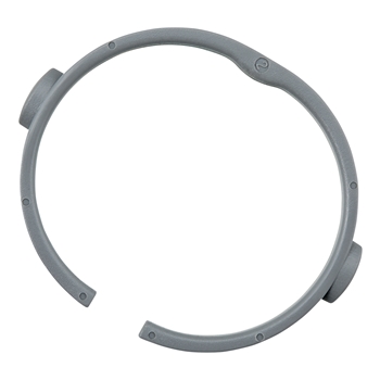 Clip-Spannring grau