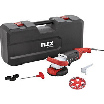 Kraftvoller 1750 Watt Sanierungsschleifer für randnahes Schleifen, 125 mm