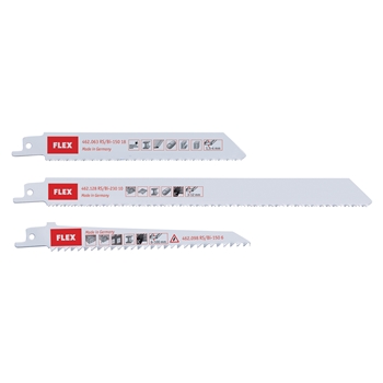 Säbelsägeblatt-Sortiment für Kunststoff/Holz/Metall