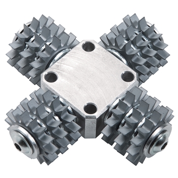 Fräskopf komplett, spitz