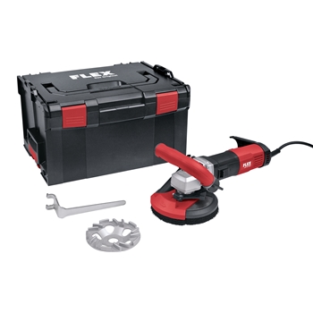 Sanierungsschleifer mit variabler Drehzahl für randnahes, staubfreies Schleifen, 125 mm