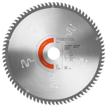 Kreissägeblatt LAMINATE/HPL HW 254x2,4x30 TF80 L
